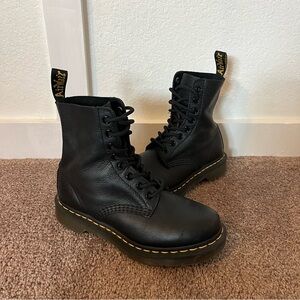 Dr. Martens Women's 5 1460 Pascal Leather Combat Boots.